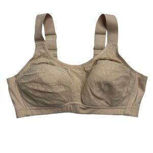 Understance Ginger Wireless Smooth Lace Full Coverage Bra Champagne Size 36DDD